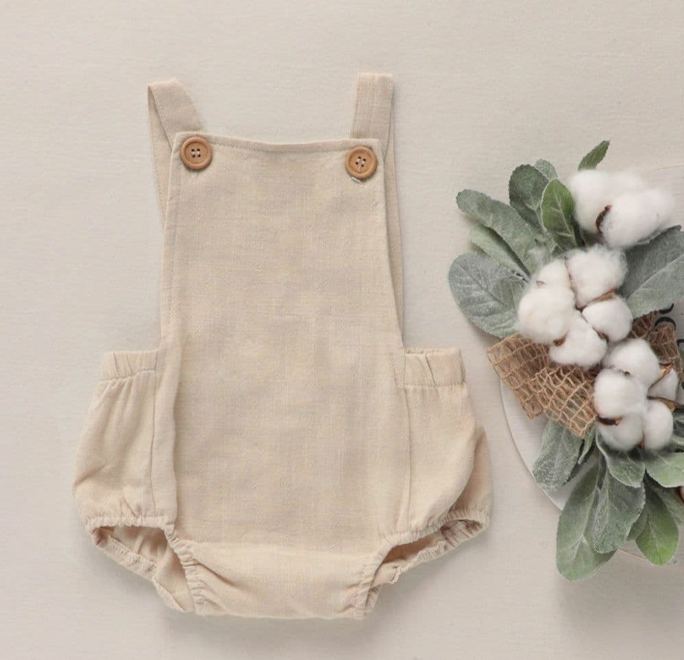 image-Cross-border special supply selling European and American sources of new summer stretch cotton and linen sling triangle one-piece romper