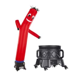 image-VEVOR Inflatable Tube Man Set, 10 ft Tall, Wacky Waving Inflatable Dancing Tube Guy with 9/10 HP Blower, PP Shell IPX3 Waterproof Blower Fan, for Outdoor Advertising Business Store Party