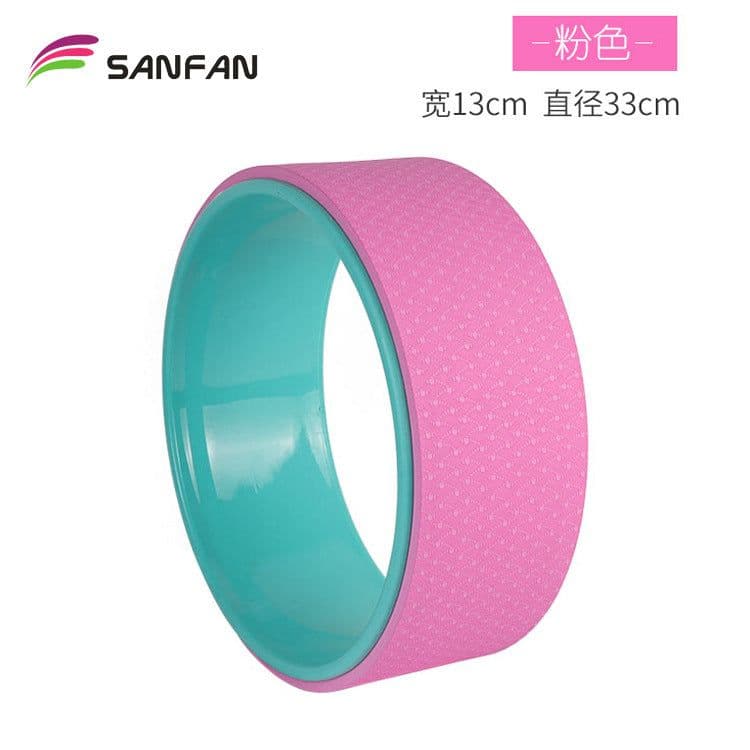 image-Yoga Wheel Yoga Wheel Maternity Parent-Child ABS + TPE Yoga Wheel