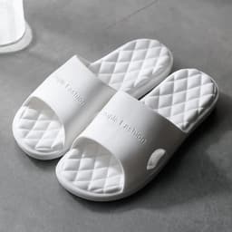image-New foreign trade indoor bath slippers custom manufacturer, one-piece massage bathroom non-slip soft bottom eva slippers