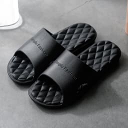 image-New foreign trade indoor bath slippers custom manufacturer, one-piece massage bathroom non-slip soft bottom eva slippers