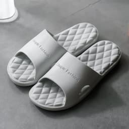 image-New foreign trade indoor bath slippers custom manufacturer, one-piece massage bathroom non-slip soft bottom eva slippers