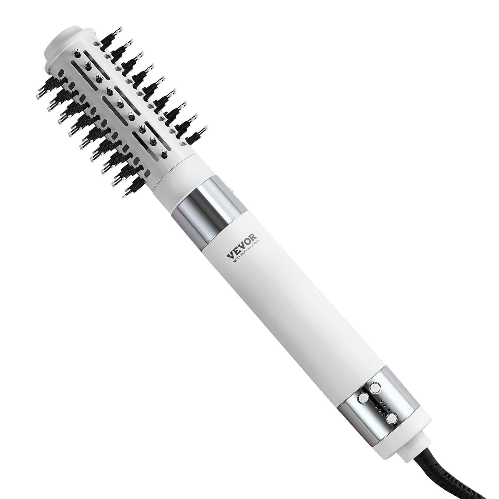 image-VEVOR Hair Dryer Brush Ionic Hot Air Styler with 2 Brushes for Drying Volumizing