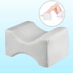 image-Orthopedic Memory Foam Knee Wedge Pillow for Sleeping Sciatica Back Hip Joint Pain Relief Contour Thigh Leg Pad Support Cushion