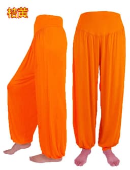 image-Yiwu bloomers, cuffed dance pants, Tai Chi pants, plus size yoga clothes, modal yoga pants