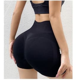 image-Fitness Yoga Shorts Women Seamless Quick Dry