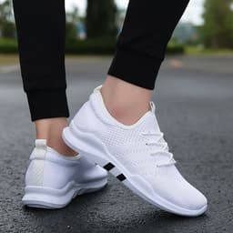 image-Autumn and winter new flying woven shoes male Korean version of low to help breathable canvas shoes trend casual sports tide shoes student shoes