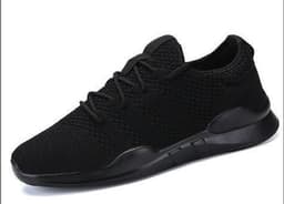 image-Autumn and winter new flying woven shoes male Korean version of low to help breathable canvas shoes trend casual sports tide shoes student shoes