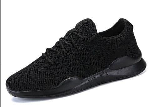 image-Autumn and winter new flying woven shoes male Korean version of low to help breathable canvas shoes trend casual sports tide shoes student shoes