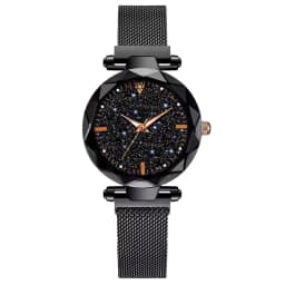 image-2019 new magnet watch female Korean version of simple fashion star quartz watch vibrato niche ladies watch