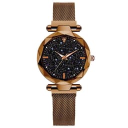 image-2019 new magnet watch female Korean version of simple fashion star quartz watch vibrato niche ladies watch