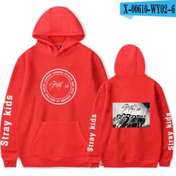 image-2019 new Korean men's group stray kids Korean version trend hooded sweaters for men and women