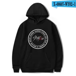 image-2019 new Korean men's group stray kids Korean version trend hooded sweaters for men and women