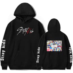 image-2019 new Korean men's group stray kids Korean version trend hooded sweaters for men and women
