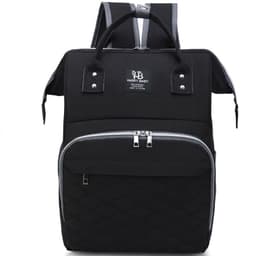image-Large Capacity Multifunctional Usb Rechargeable Oxford Cloth Lightweight Baby Diaper Bag