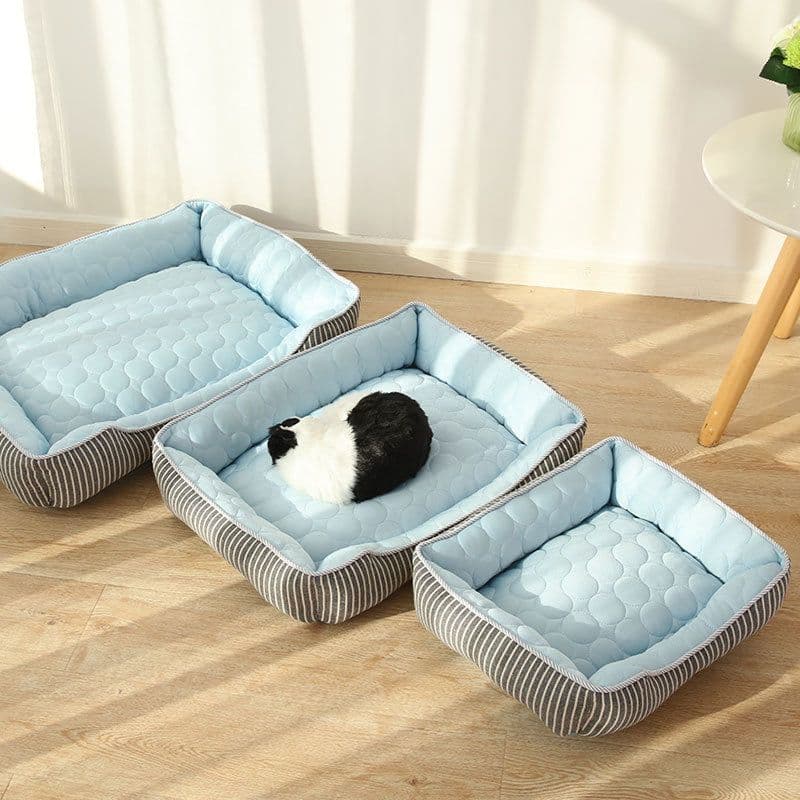 image-Dog kennel summer cold feeling kennel cat summer supplies Teddy Corgi fight small and medium-sized dogs ice silk cold kennel pet kennel