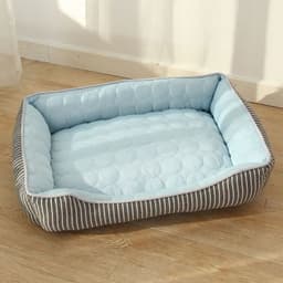 image-Dog kennel summer cold feeling kennel cat summer supplies Teddy Corgi fight small and medium-sized dogs ice silk cold kennel pet kennel