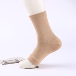image-Sports Compression Running Socks - Black & White Dots, L/XL, Breathable