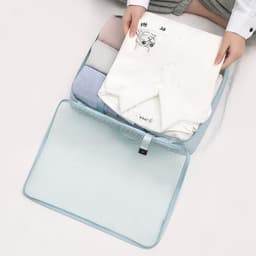 image-Suitcase storage bag set Luggage divider bag Travel divider storage bag Travel storage 8-piece set