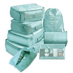 image-Suitcase storage bag set Luggage divider bag Travel divider storage bag Travel storage 8-piece set