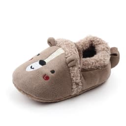 image-Baby shoes new step shoes newborn shoes baby cotton shoes 0-1 years old plus velvet baby do not drop shoes 2250