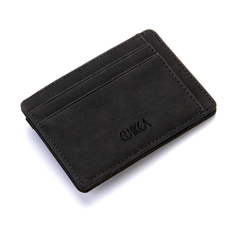 image-CUIKCA Flip Wallet PU Leather Brown Unisex