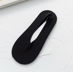 image-In summer, you can cut any seamless silk feeling one-piece boat socks. Wholesale three-dimensional and silicone ice silk invisible socks