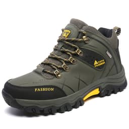 image-Autumn new outdoor hiking shoes high-top large size plus velvet cotton shoes hiking cross-country travel shoes sports and leisure men's shoes
