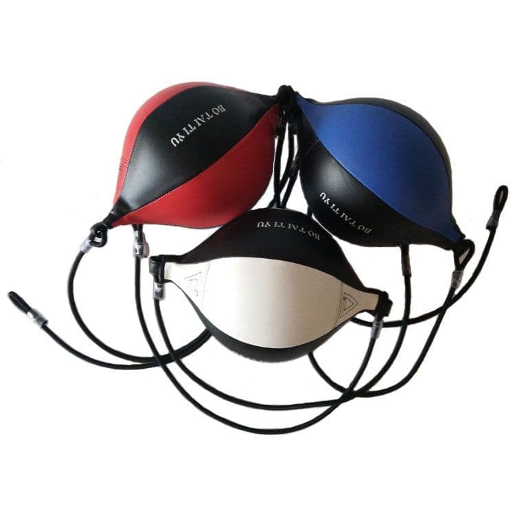 image-Speed Ball Suspended Boxing Training Reaction Ball - Red PU Hanging