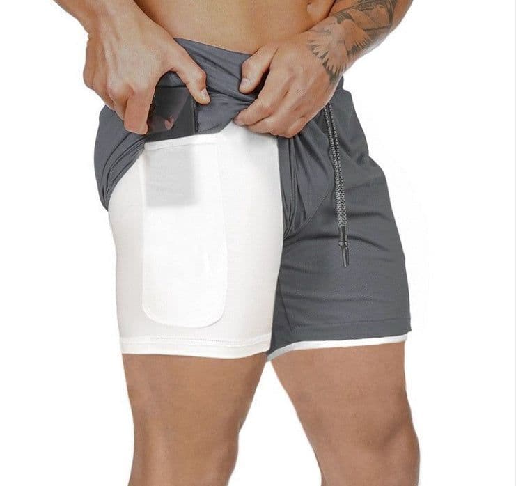 image-Pocket Compression Shorts