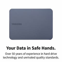 image-External Hard Drive Toshiba HDTX220EK3AA Black 2 TB HDD Shell HDD