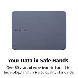 image-External Hard Drive Toshiba HDTX240EK3CA Black 4 TB HDD Shell Magnetic