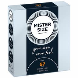 image-Condoms Mister Size Ø 5,7 cm (3 pcs)