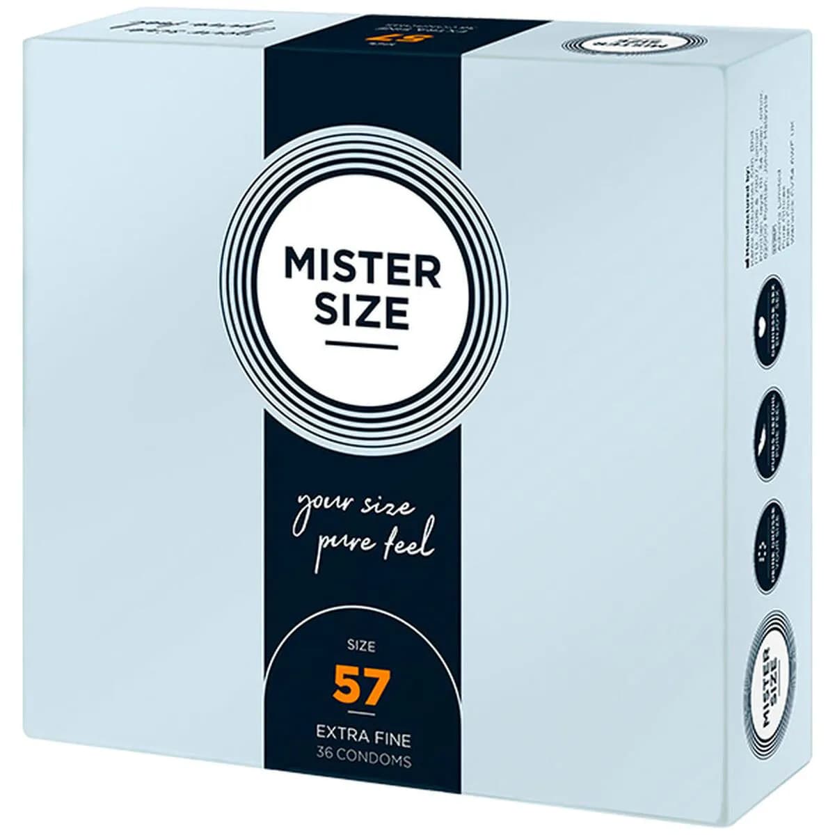 image-Condoms Mister Size 04137470000 Ø 5,7 cm (36 pcs)