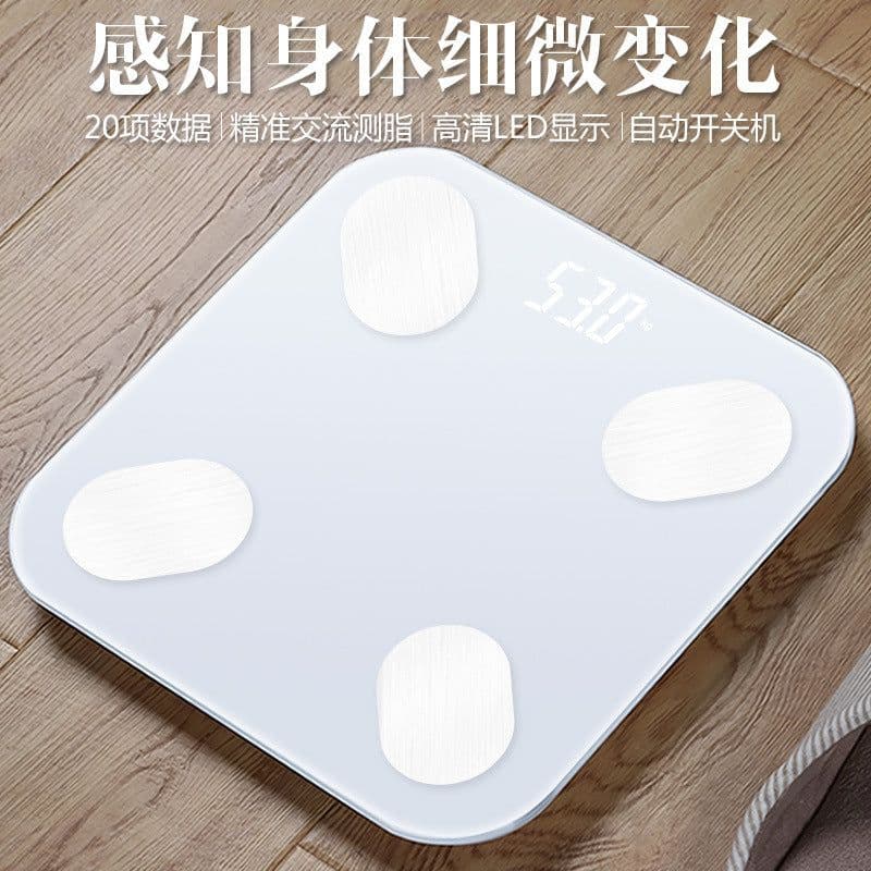 image-Manufacturers custom Amazon Bluetooth body fat scales home spot electronic weight scale intelligent human accurate scale cross-border