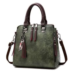 image-2019 new retro handbag handbags shoulder messenger bag fashion tassels tide middle-aged bag
