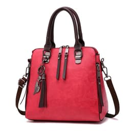 image-2019 new retro handbag handbags shoulder messenger bag fashion tassels tide middle-aged bag
