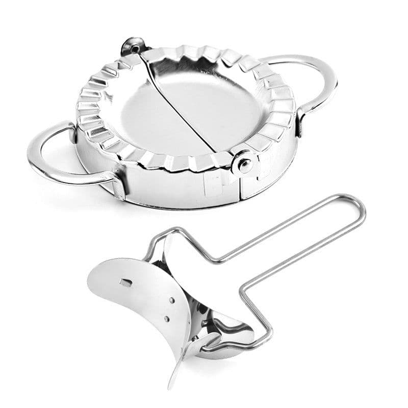 image-Manufacturers spot 304 stainless steel rust steel ladle dumplings dumplings mold dumplings clip cut kitchen tools wholesale
