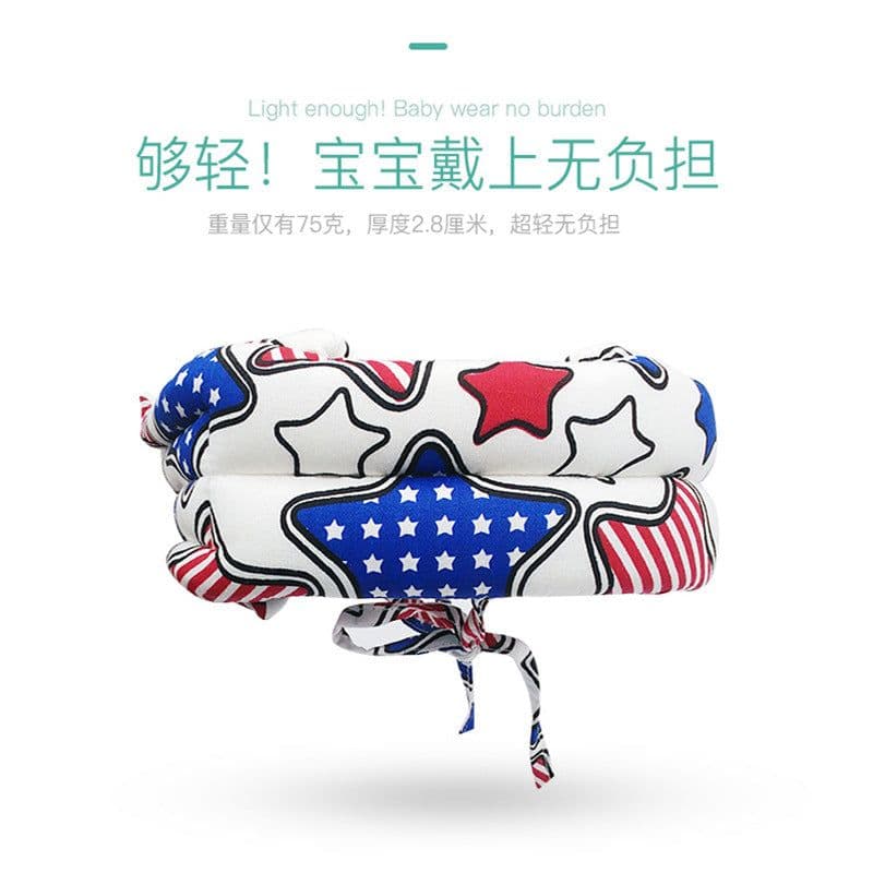 image-Osage new baby anti-collision shatter-resistant hat cotton breathable baby toddler headgear child safety helmet
