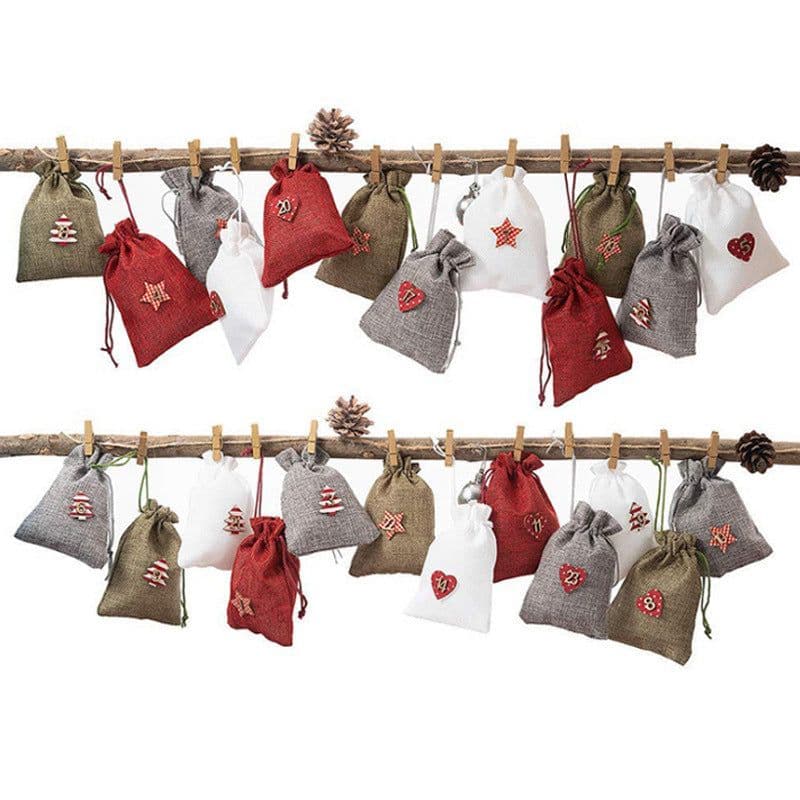 image-Christmas decoration hanging bag