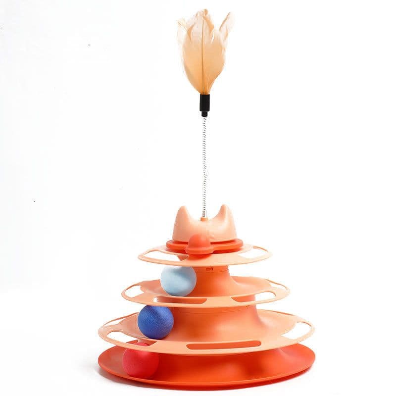 image-Cat Toys Space Tower Play Board Pet Supplies