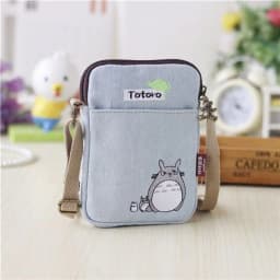 image-New fashion fabric mobile phone bag Mini bag, shoulder messenger bag, female coin purse, mobile phone bag