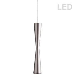 image-5W Pendant, Satin Chrome Finish