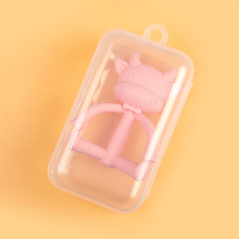 image-Baby Teether Three-dimensional Cartoon Silicone Chews Molar Stick Children's Bite Chews Baby Toys Maternal and Child Products