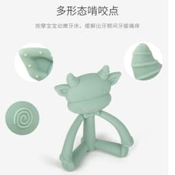 image-Baby Teether Three-dimensional Cartoon Silicone Chews Molar Stick Children's Bite Chews Baby Toys Maternal and Child Products