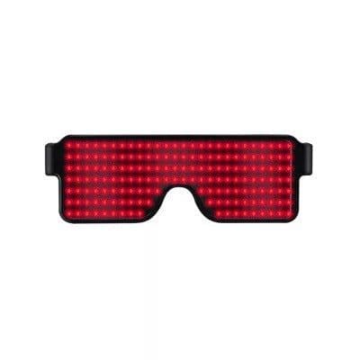 image-Source factory led light-emitting glasses dynamic display glasses party cheer props blinds led glasses