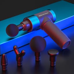image-New muscle gun muscle massager USB charging portable electric home outdoor fitness muscle relaxation massage