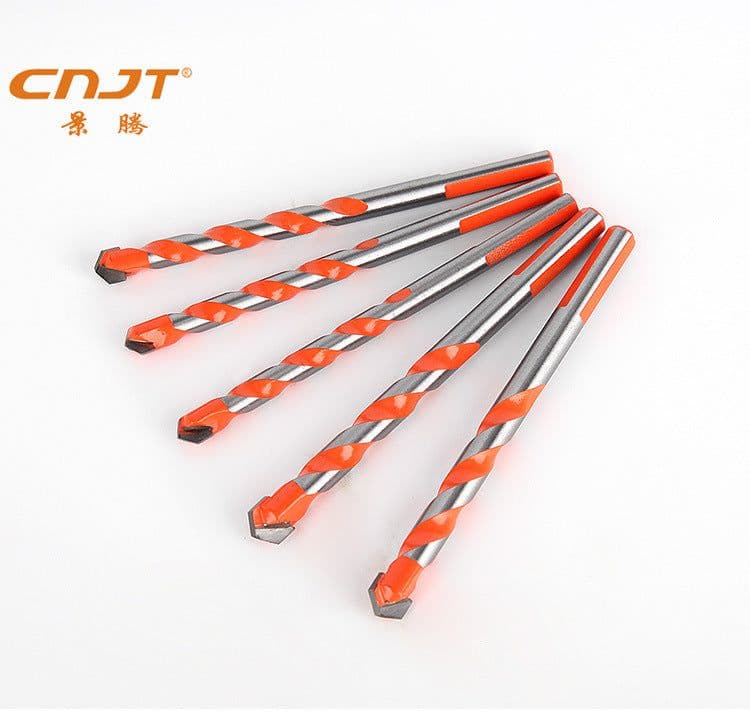 image-Jingteng Tools Alloy Overlord Drill Set Cement Wall Marble Ceramic Triangle Drill Metal Hole Opener
