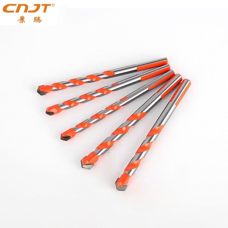 image-Jingteng Tools Alloy Overlord Drill Set Cement Wall Marble Ceramic Triangle Drill Metal Hole Opener