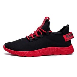 image-Foreign trade new style flying woven sports men's shoes sneakers men casual sports single shoes soft bottom breathable shoes cross-border